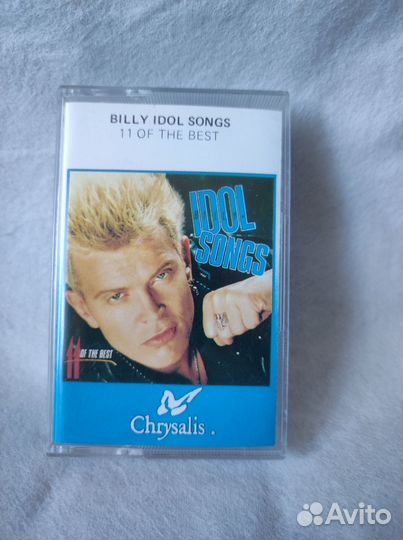 Аудиокассеты Billy Idol и Kim Wilde