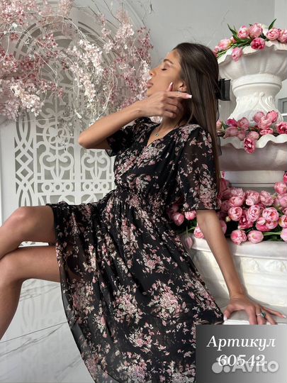 Платье шифон