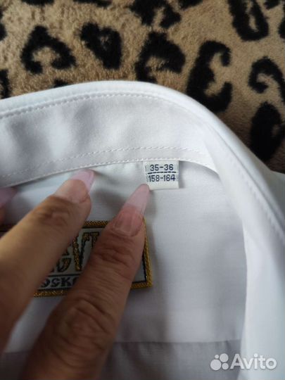 Рубашка школьная