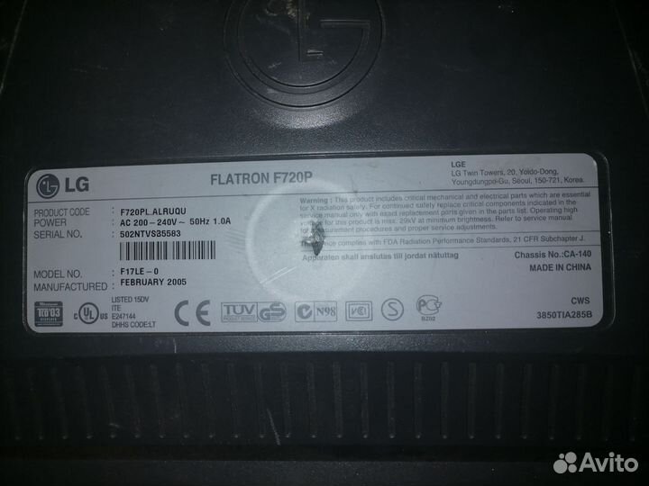 Монитор LG Flatron