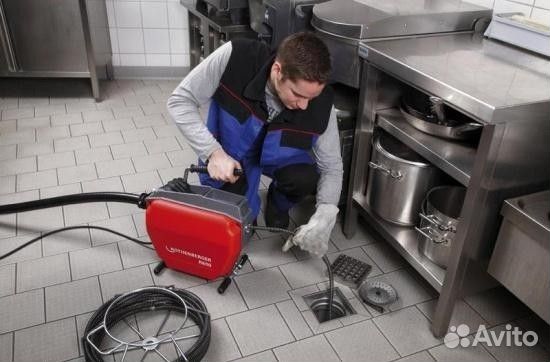 Машина секционная для прочистки трубопроводов rothenberger R 600 72675 72675