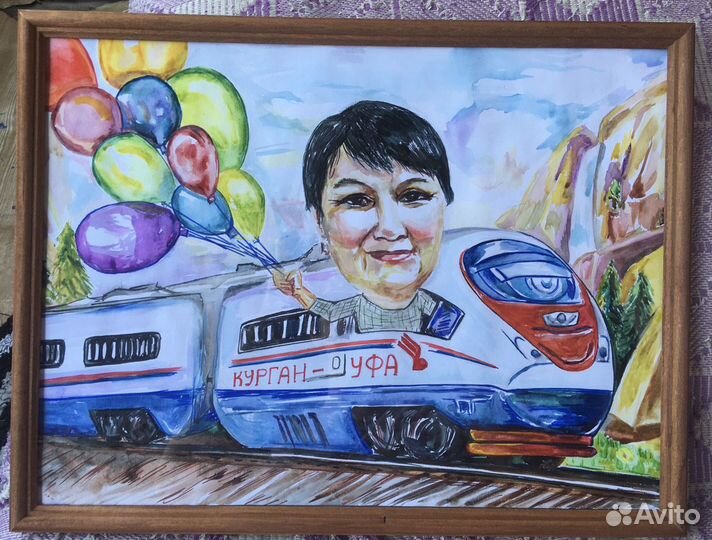 Шарж рисунок