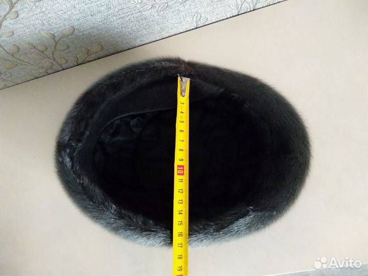 Меховая мужская кепка