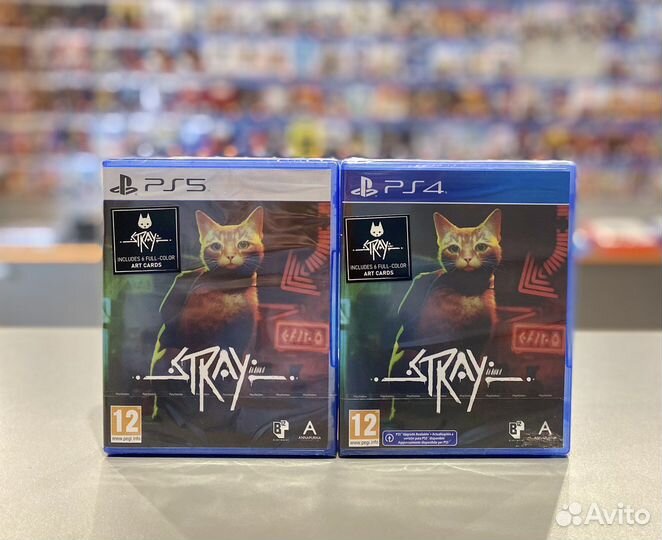 Stray для PS4 и PS5. Новый