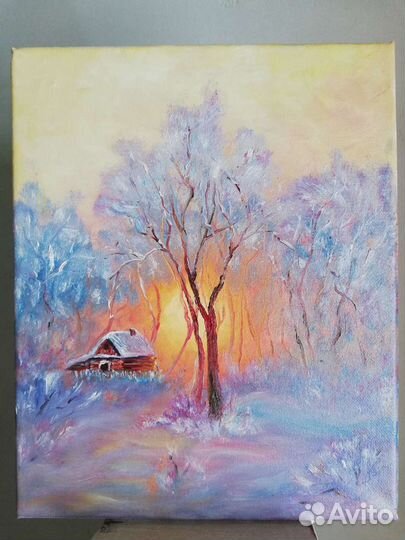 Картина маслом на холсте