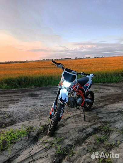 Питбайк в хорошем состояние kayo tt125