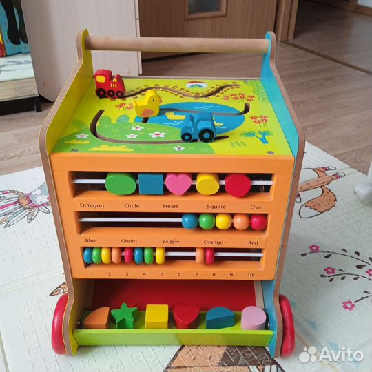 Ходунки каталка бизиборд