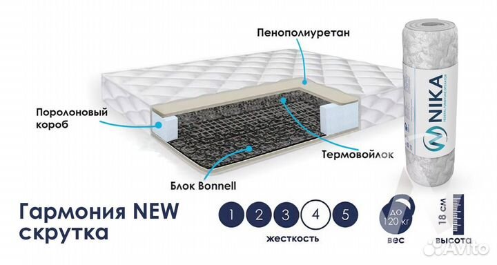 В наличии Матрас 2000 х 1600