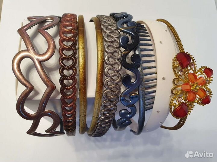 Винтажные ободки/шпильки/резинки/заколки/банты