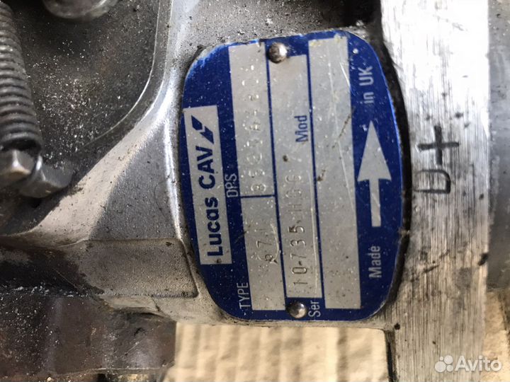 Тнвд ford transit 2.5