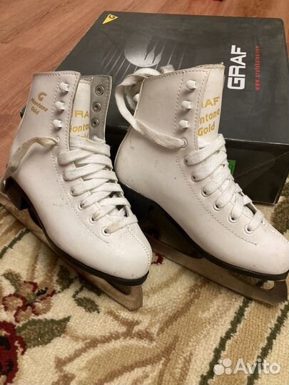 Коньки фигурные детские 33 размер graf