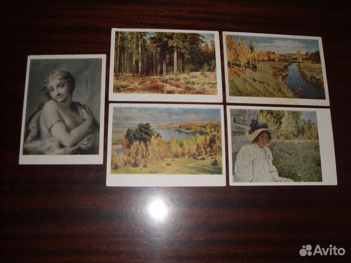 Открытки картины Эрмитажа