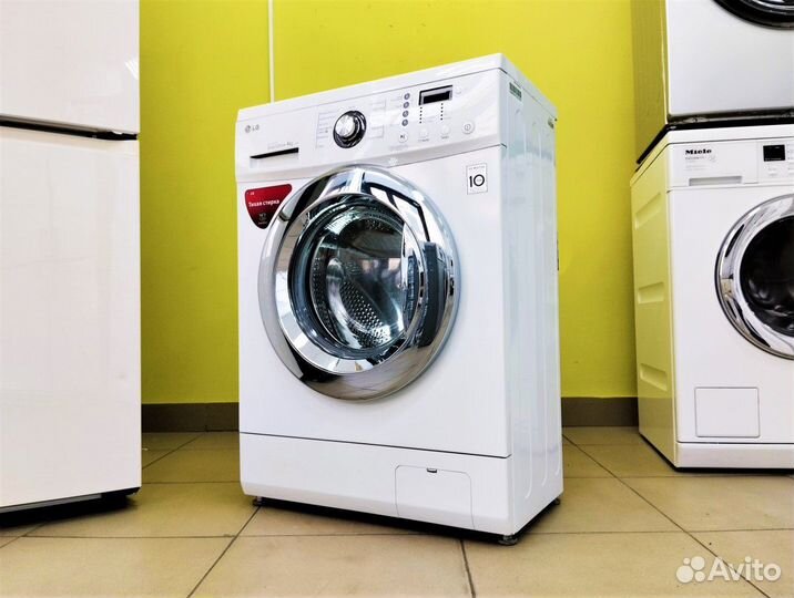 Стиральная машина узкая бу LG. Честная гарантия
