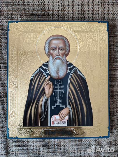 Икона Сергий Радонежский