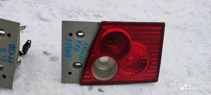 Фонарь задний внутренний Chery Amulet