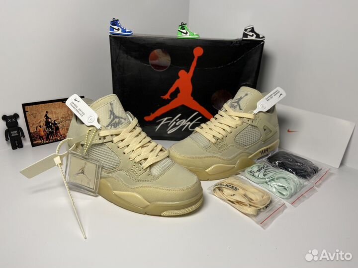 Nike Air Jordan 4 SP Off-White - Sail