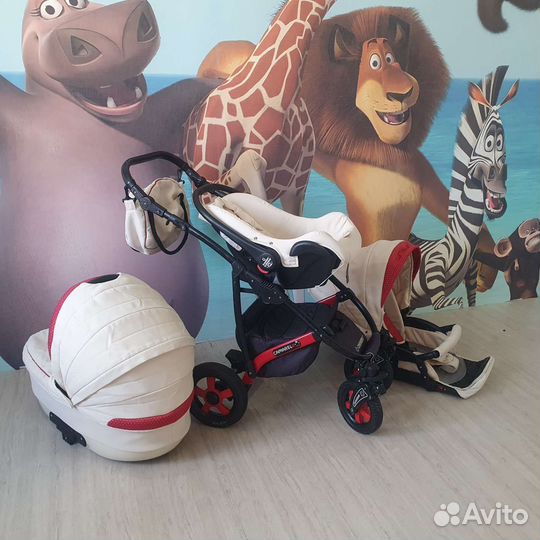 Коляска camarelo 3 в 1