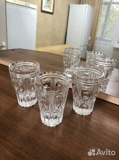 Хрустальные бокалы СССР