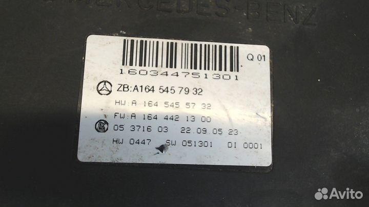 Блок комфорта Mercedes ML W164, 2006