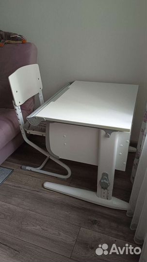 Стол-трансформер со стулом