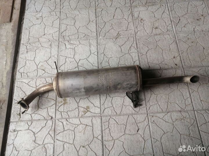 Глушитель киа Рио