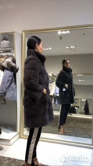 Шуба норковая