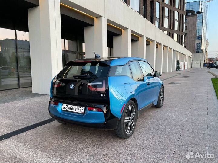 Аренда BMW i3 Rex Blue