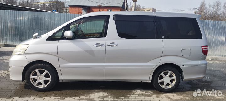 Toyota Alphard 2.4 AT, 2007, 345 000 км