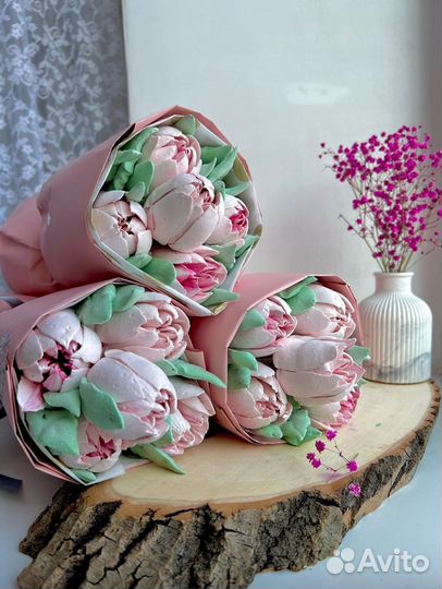 Букет из зефира на 1 сентября