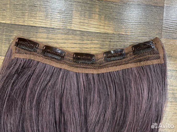 Волосы на заколках искусственные