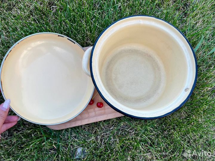 Кастрюля эмалированная СССР