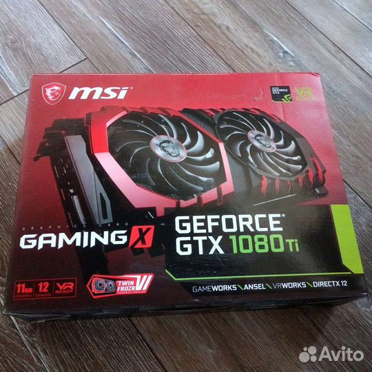 Видеокарта MSi GTX 1080ti