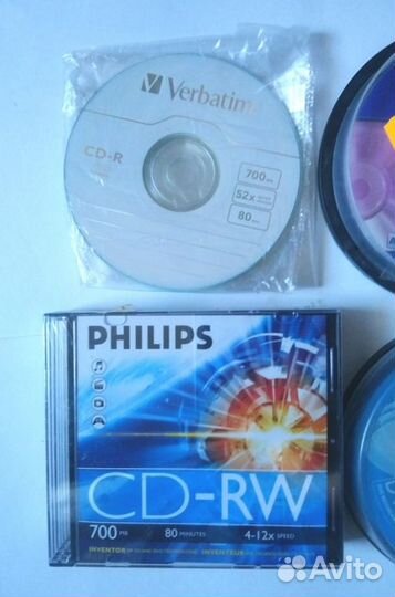 Болванки CD и DVD россыпь и коробки TDK Verbatim