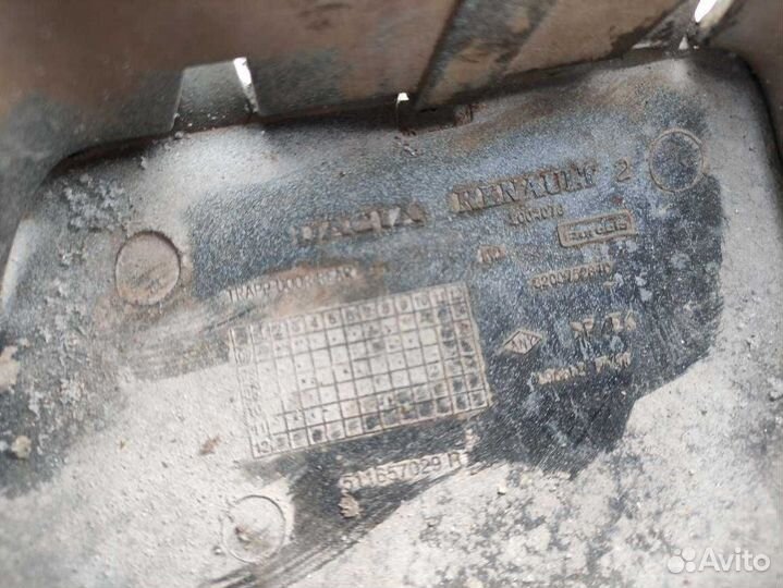 Бампер задний Renault Logan 2010-2014