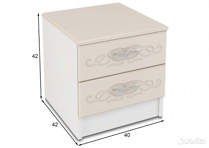 Тумба прикроватная Венеция в наличии