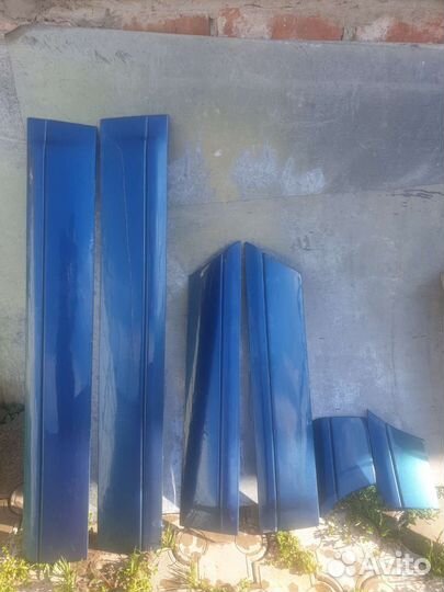 Молдинги на ваз 2114