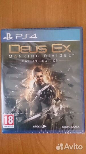 Deus EX mankind divided (PS4) новый