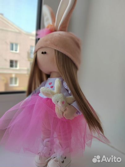 Текстильная кукла ручной работы