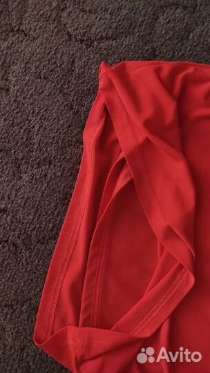 Платье эластичное прямое