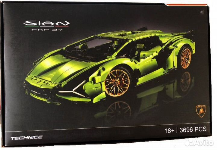 Конструктор Lamborghini Sian FKP 37