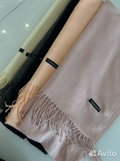 Шарфы осень-зима, платки из кашемира новые