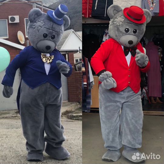 Ростовые куклы Мишка Тедди и Зайка Поздравления