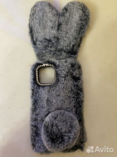 Чехол на iPhone 11 pro меховой