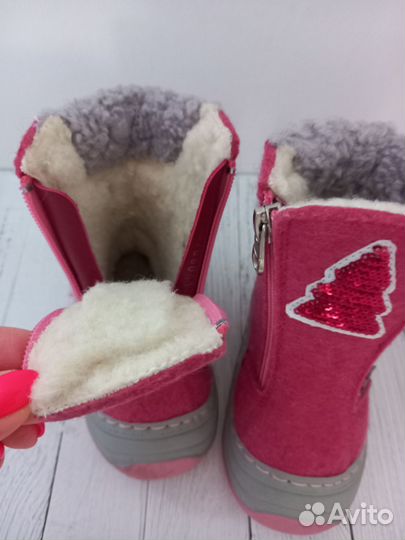 Новые зимние валенки Котофей для малыша 18, 19 р