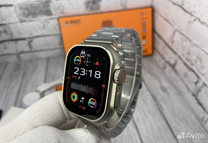 SMART watch x9+ ultra 2(ремешок в подарок)