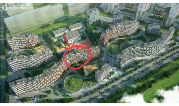 Квартира-студия, 26,8 м², 6/18 эт.