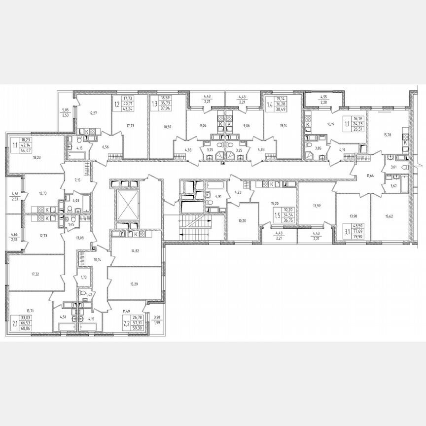 1-к. квартира, 38,5 м², 2/8 эт.