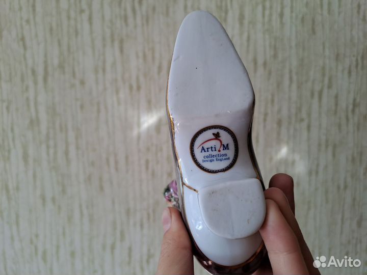 Салфетница туфелька сапожок