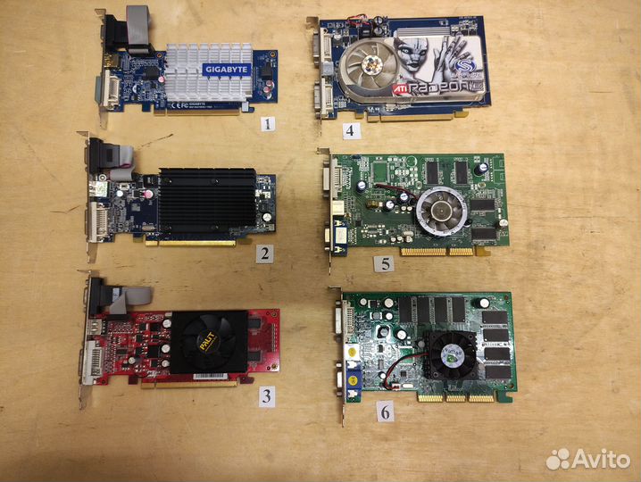 Видеокарты б/у / переходник DVI-VGA