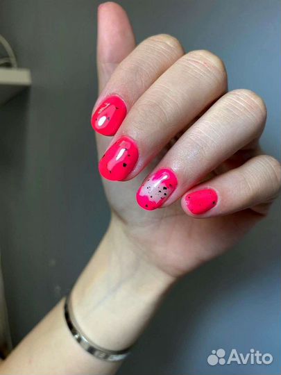 Маникюр с покрытием гель лак